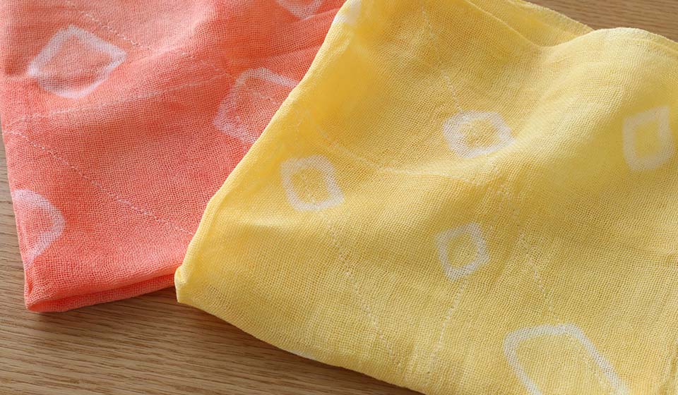 中川政七商店 みやこ染 秋の花ふきん染め体験 開催 みやこ染 創業10年 日本生まれの染料 顔料ブランド