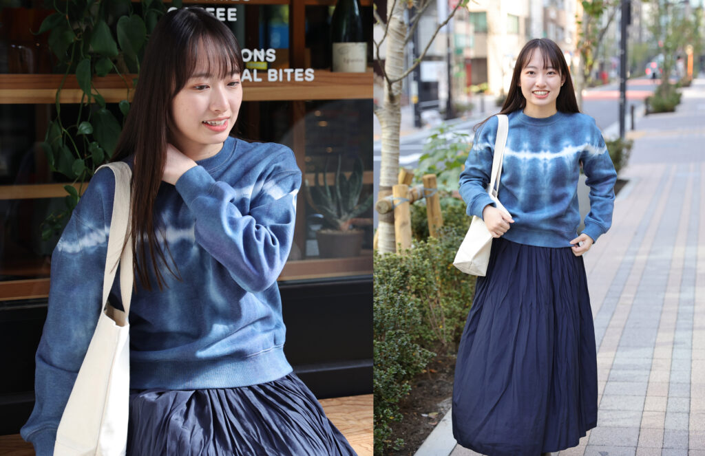 綿ポリを植物繊維専用リアクト染料で染めてみると・・・