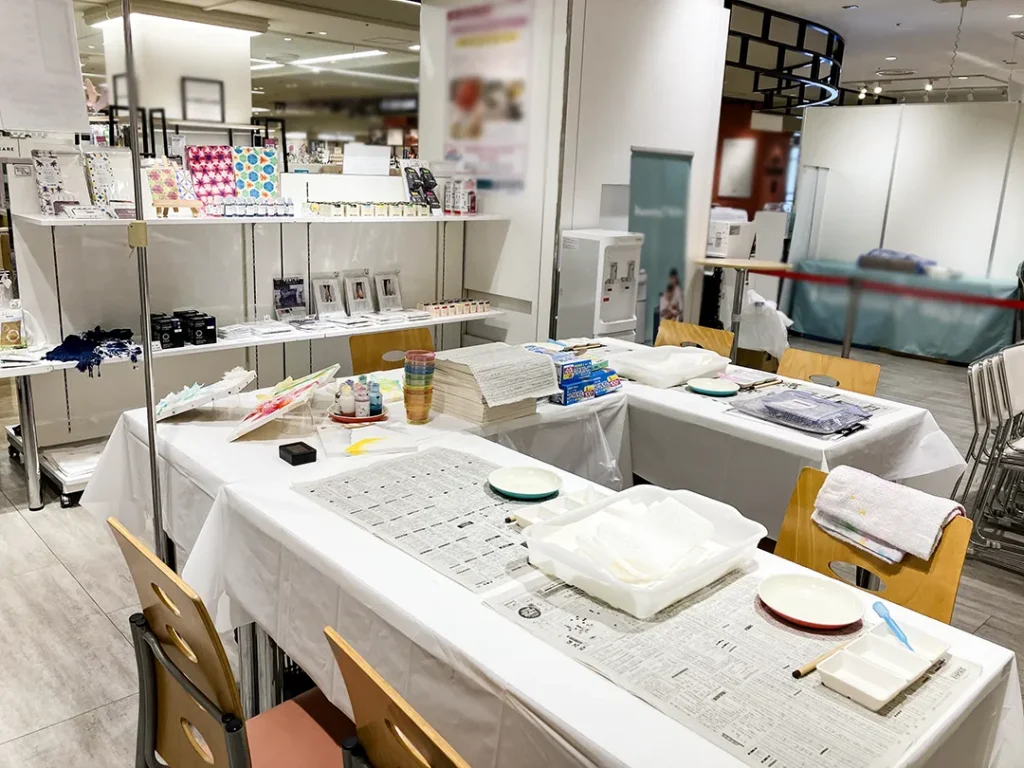 みやこ染ポップアップストア小田急町田店1